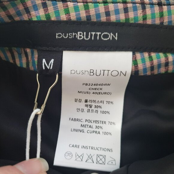 pushbutton Check Plaid Holiday Bow Mini Skirt - Picture 7 of 11